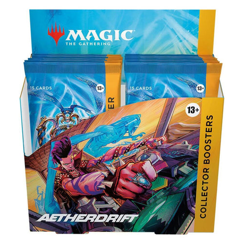 Aetherdrift Collector Booster Box – Magic: The Gathering English sealed product