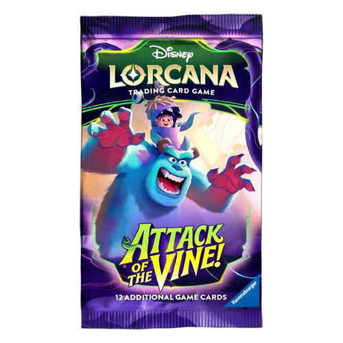 Attack of the Vine! Booster Pack – Disney Lorcana English sealed product