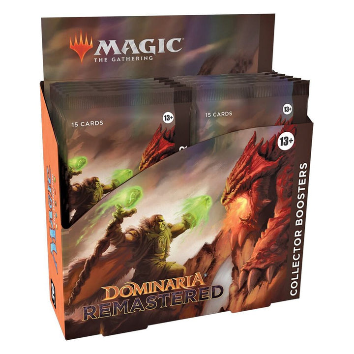 Dominaria Remastered Collector Booster Box – Magic: The Gathering English sealed product