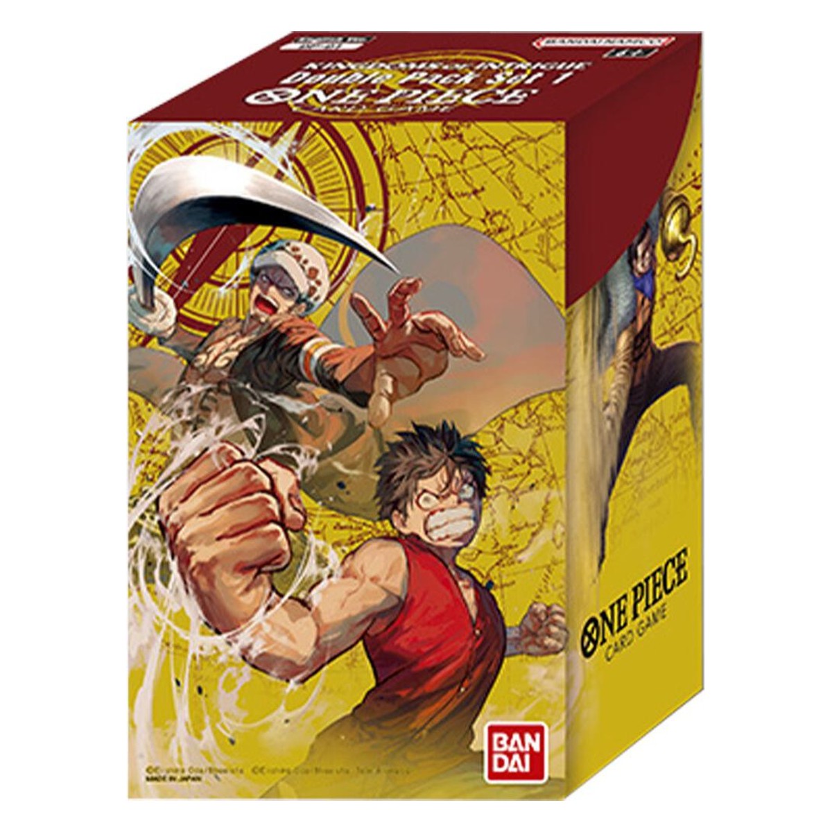 Double Pack Set Vol.1 [DP-01] Kingdoms of Intrigue – One Piece Card Game English sealed product