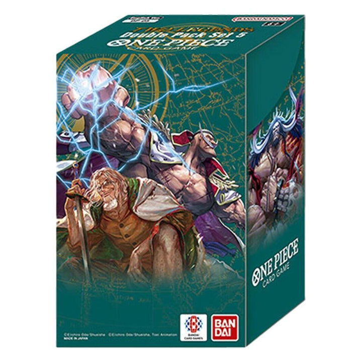 Double Pack Set Vol.5 [DP-05] Two Legends – One Piece Card Game English sealed product