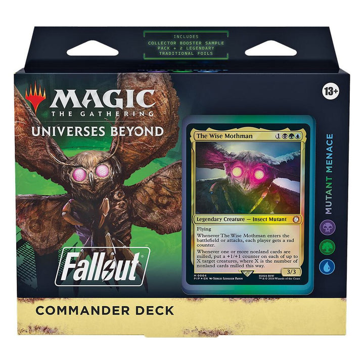 Fallout Commander Deck - Mutant Menace – Magic: The Gathering English sealed product