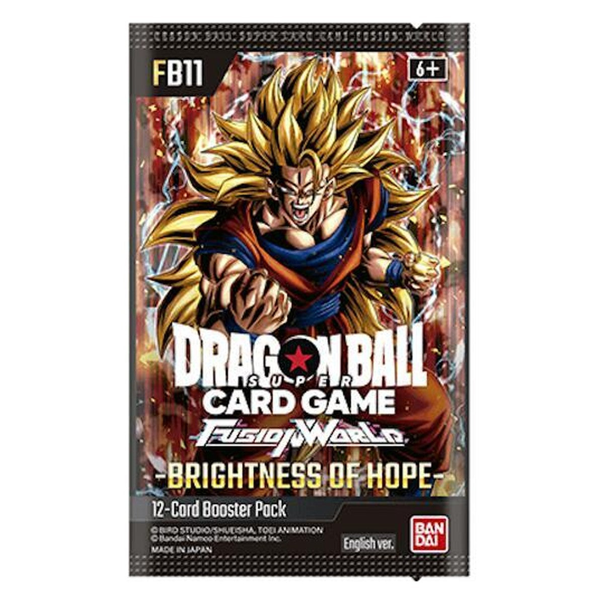 FB11 Booster Pack Brightness of Hope – Dragon Ball Super Card Game Fusion World English sealed product