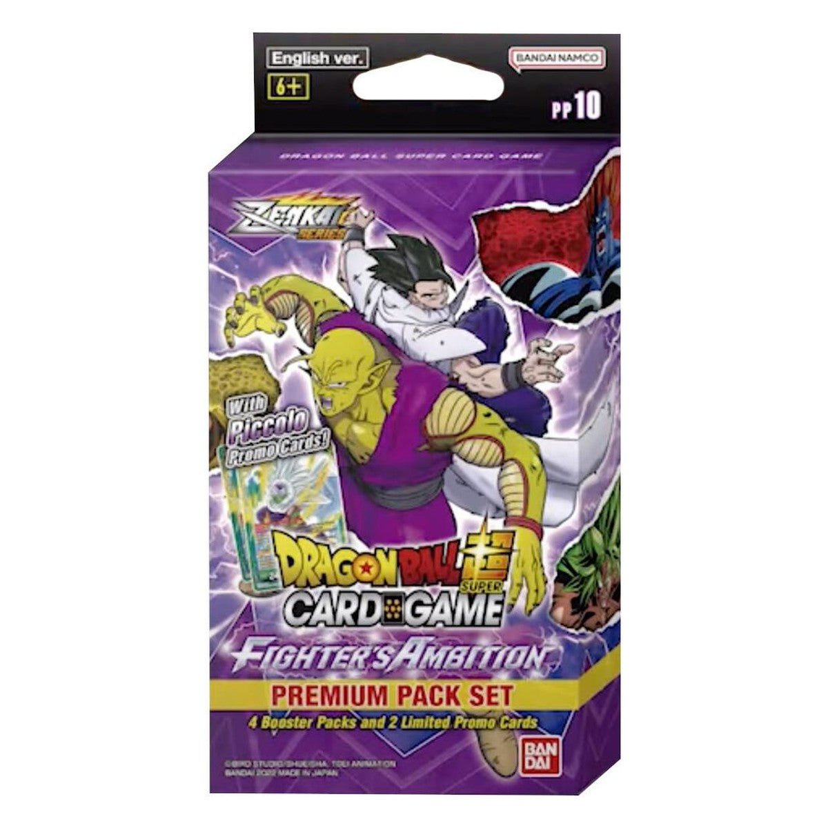 Fighter's Ambition Premium Pack Set [PP10] – Dragon Ball Super Card Game English sealed product