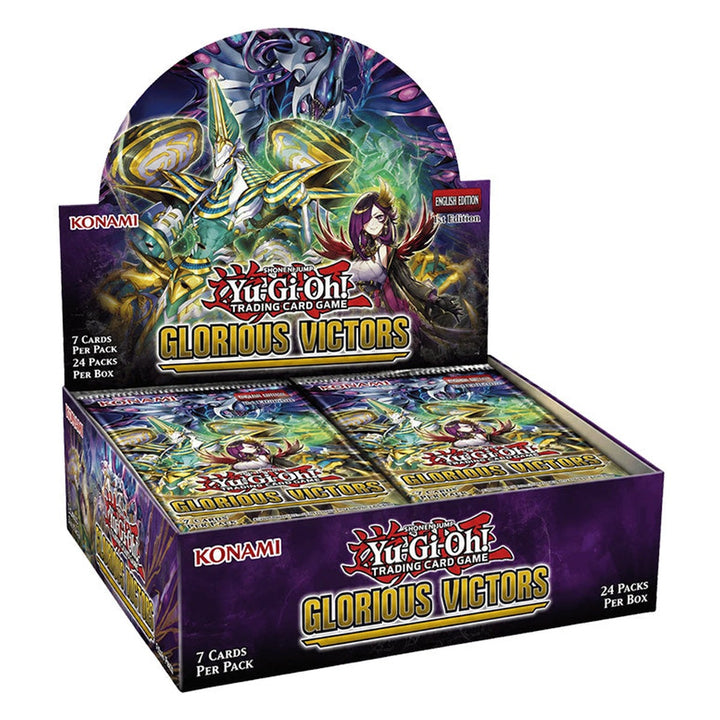 Glorious Victors Booster Box (1st Edition) – Yu-Gi-Oh! English sealed product