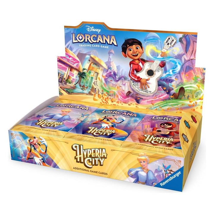 Hyperia City Booster Box – Disney Lorcana English sealed product