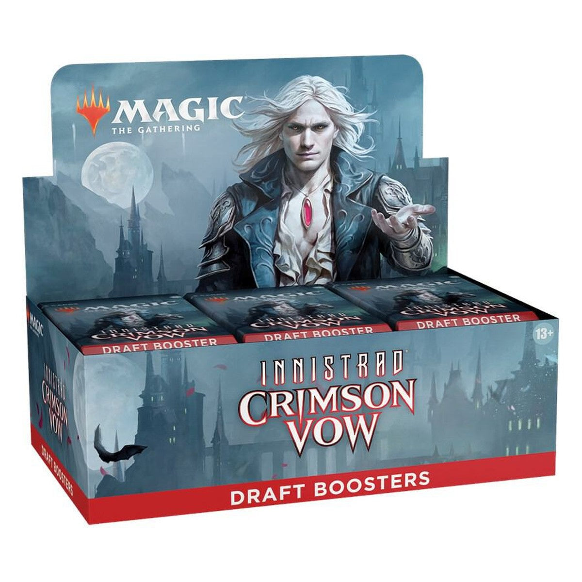 Innistrad: Crimson Vow Draft Booster Box – Magic: The Gathering English sealed product