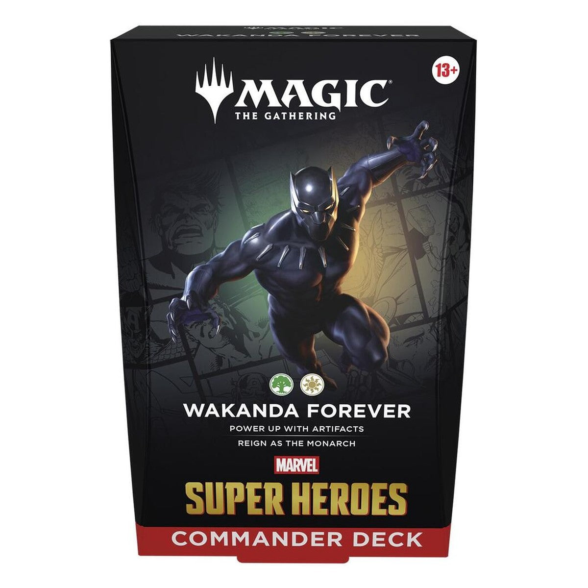 Marvel Super Heroes Commander Deck - Wakanda Forever – Magic: The Gathering English sealed product