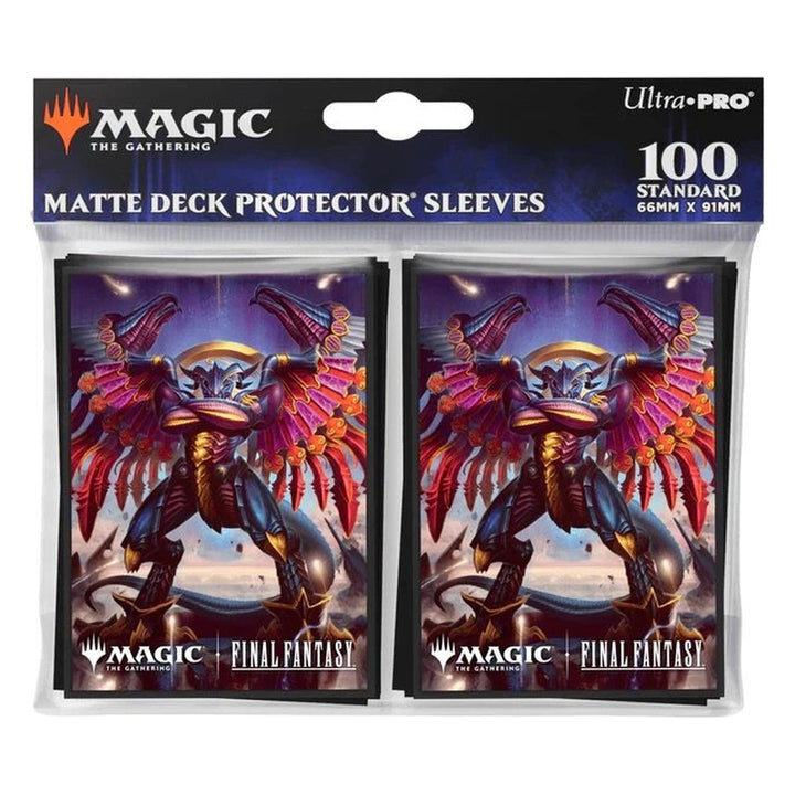 Ultra PRO MTG Final Fantasy Matte Sleeves – Summon Bahamut (100 ct)
