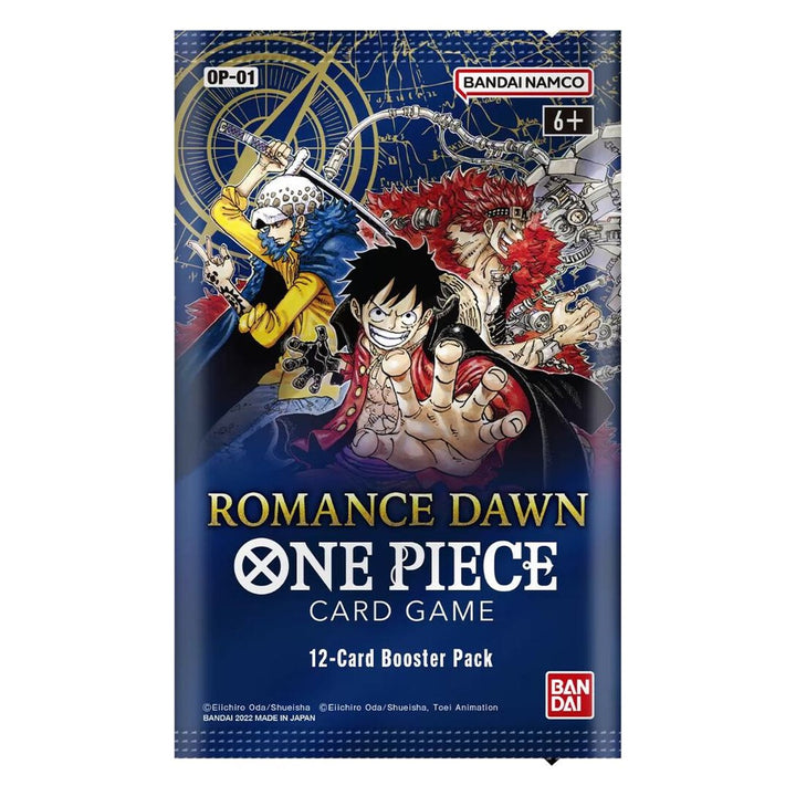 OP-01 Booster Pack Romance Dawn – One Piece Card Game English sealed product