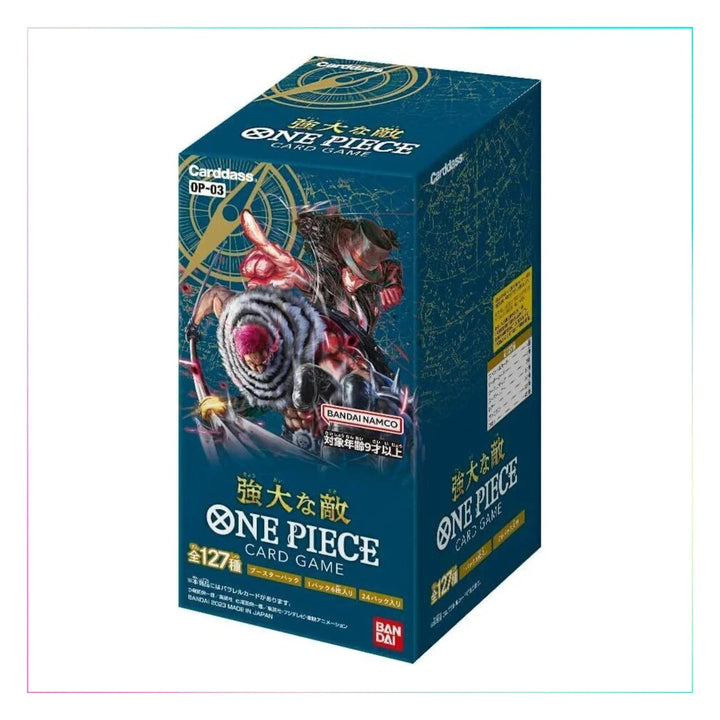 OP-03 Booster Box Pillars of Strength – One Piece Card Game Japanese sealed product