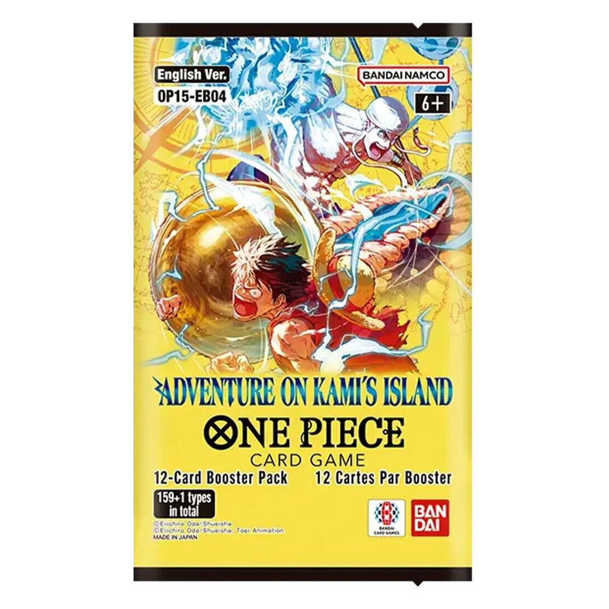 OP15-EB04 Booster Pack Adventure on Kami's Island – One Piece Card Game English sealed product