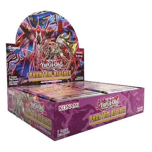 Phantom Revenge Booster Box (1st Edition) – Yu-Gi-Oh! English sealed product