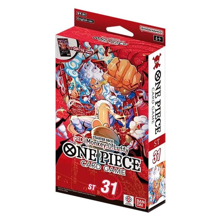Starter Deck RED Monkey.D.Luffy [ST-31] English – One Piece Card Game English sealed product