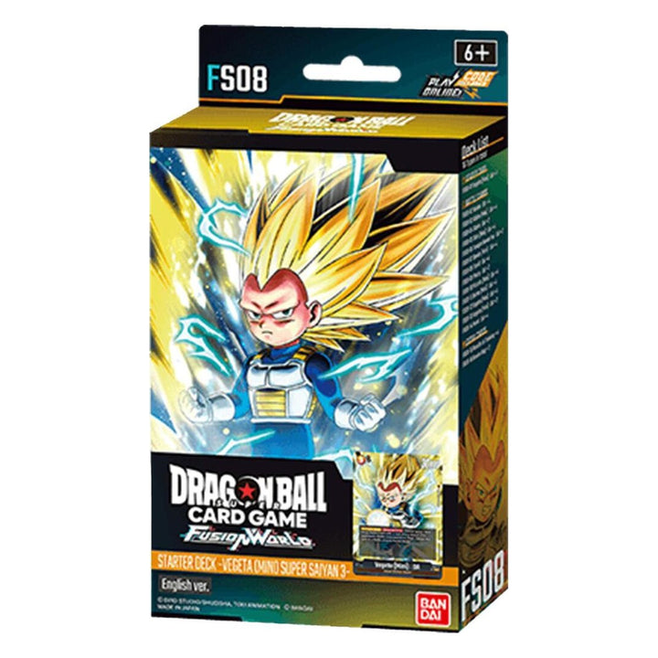 Starter Deck -Vegeta (Mini) Super Saiyan 3- [FS08] – Dragon Ball Super Card Game Fusion World English sealed product