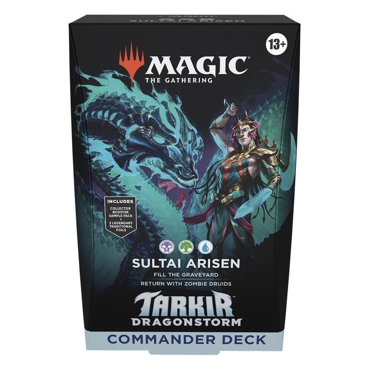 Tarkir: Dragonstorm Commander Deck - Sultai Arisen – Magic: The Gathering English sealed product