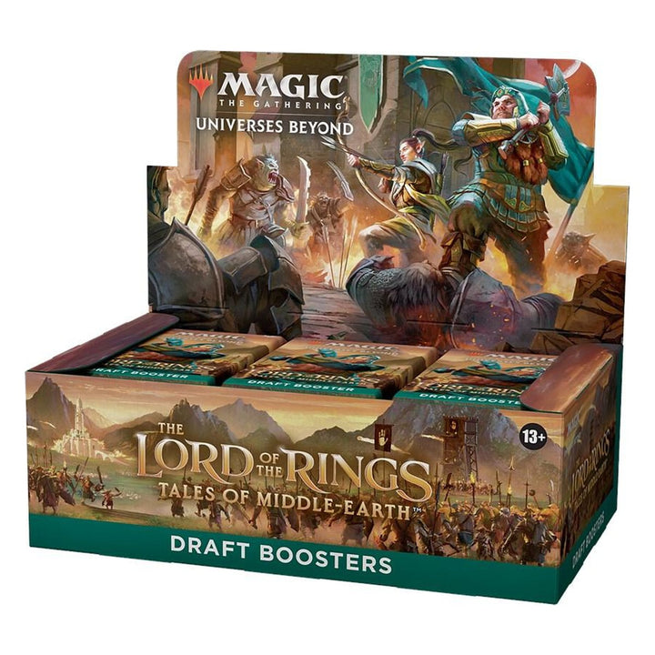 The Lord of the Rings: Tales of Middle-earth Draft Booster Box – Magic: The Gathering English sealed product
