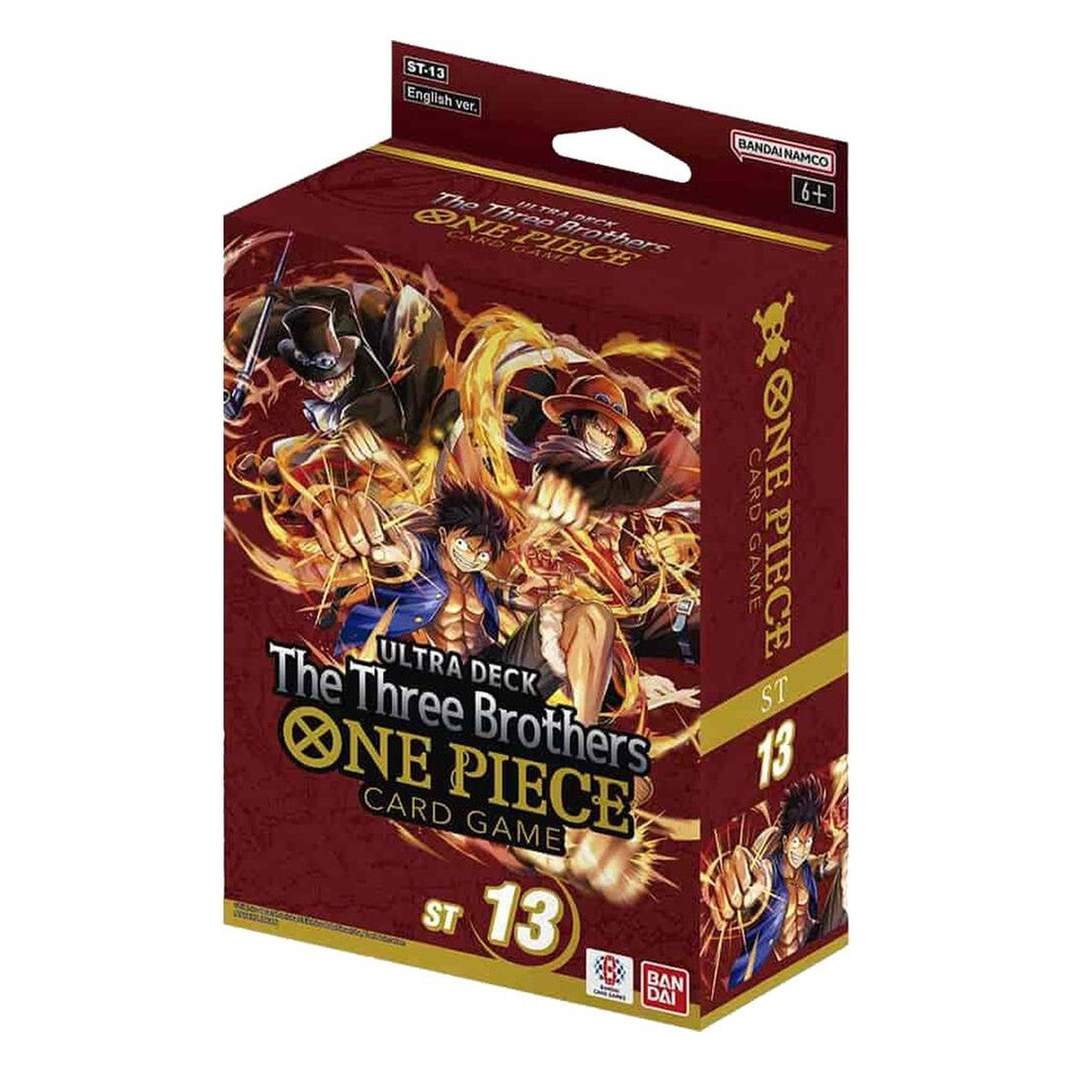 Ultra Deck The Three Brothers [ST-13] English – One Piece Card Game English sealed product
