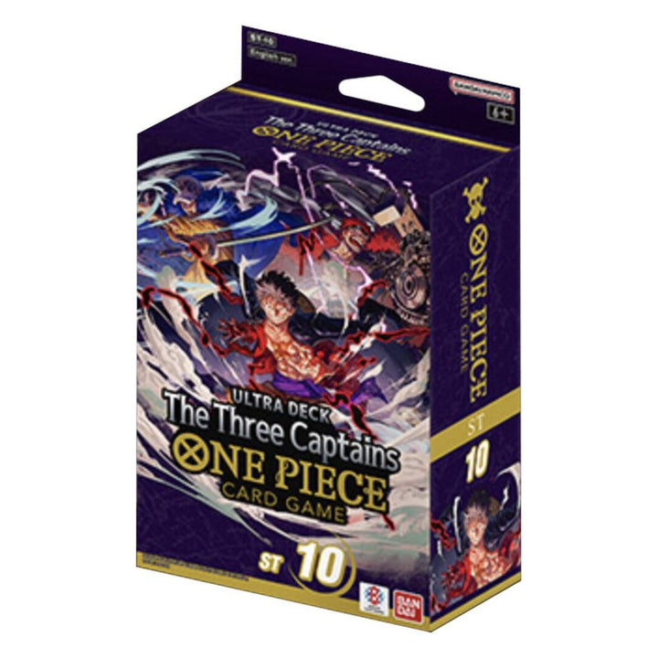 Ultra Deck The Three Captains [ST-10] English – One Piece Card Game English sealed product